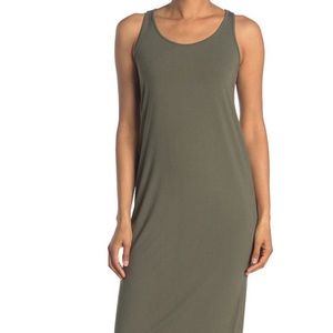 SOLD Sleeveless jersey midi dress